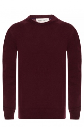 Cashmere sweater with logo, zdjęcie 1 Cashmere sweater with logo od Alexander McQueen